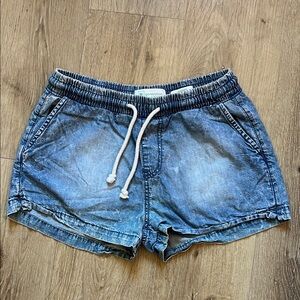 Denim Blue Women's Shorts